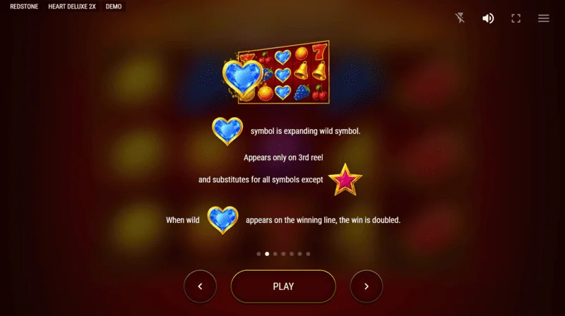 Heart Deluxe 2x – symbolsett: syver, bjelle, frukt